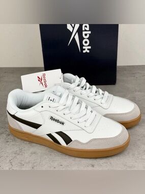 New Reebok Women’s Sneakers Size 8.5 White Grey And Black New In Box Sneaker